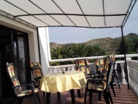 Terasse mit Pergola Appartment 1